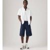 001GU-0012 478 BAGGY CARGO SHORTS DARK INDIGO