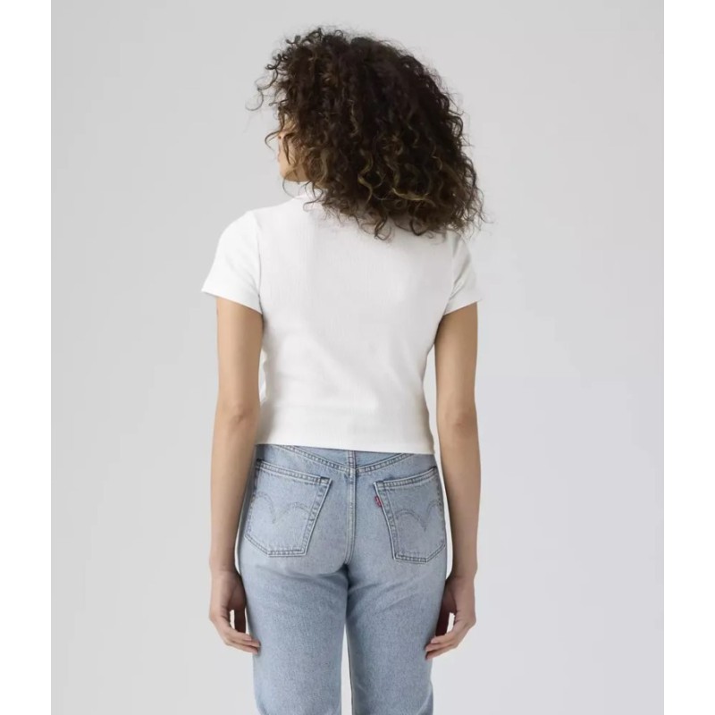 004Q5-0000 ESSENTIALS SPORTY TEE EMB NEUTRALS