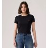 004Q5-0001 ESSENTIALS SPORTY TEE EMB BLACKS