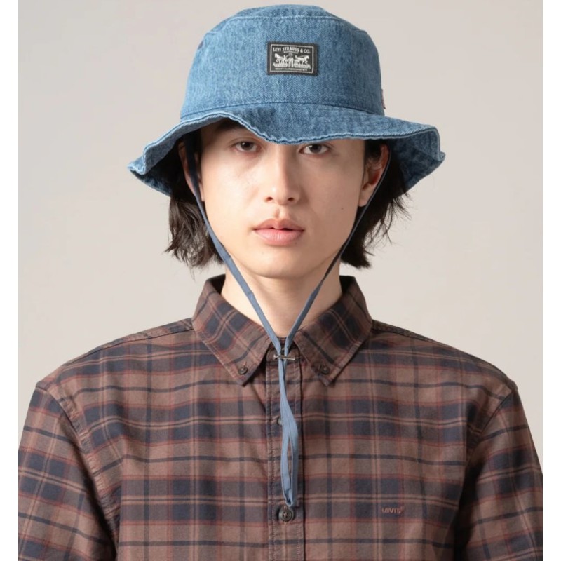 005CP-0002 SUMMER DRAWSTRING BUCKET HAT