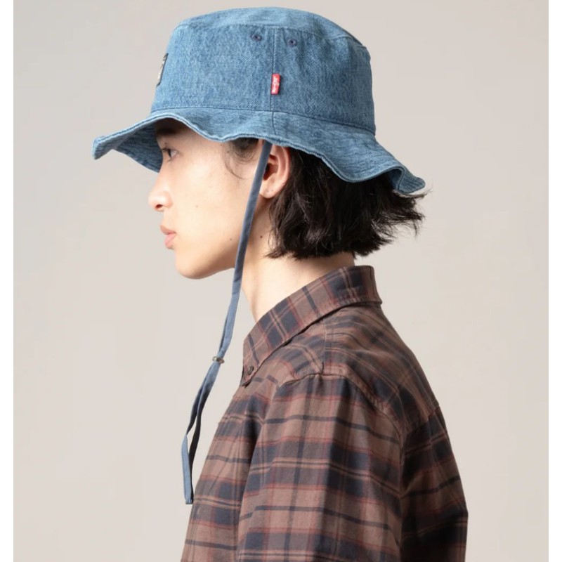 005CP-0002 SUMMER DRAWSTRING BUCKET HAT