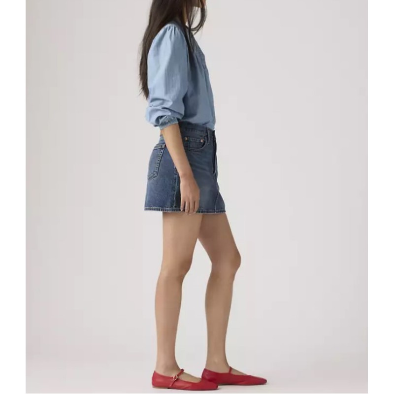 A4694-0084 ICON SKIRT DARK INDIGO