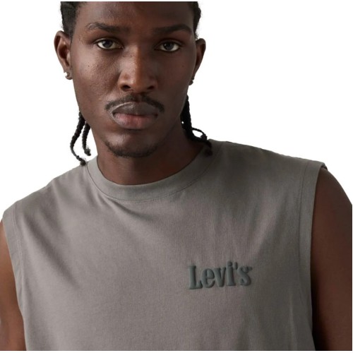 0054S-0002 GR MUSCLE TANK GREYS