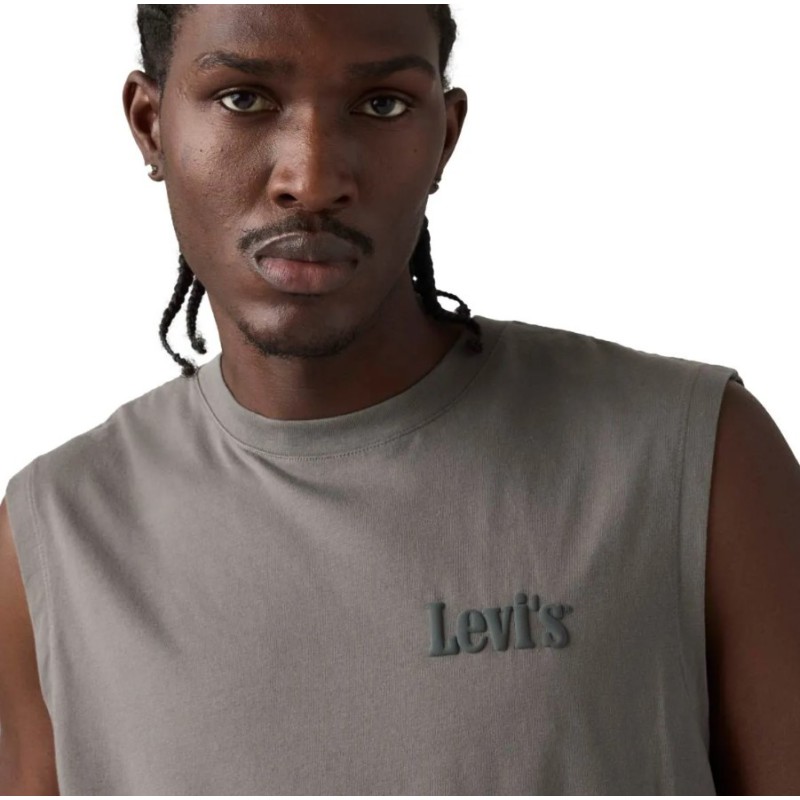 0054S-0002 GR MUSCLE TANK GREYS