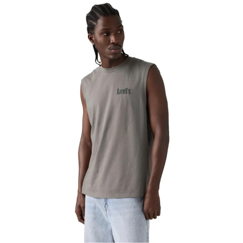 0054S-0002 GR MUSCLE TANK GREYS